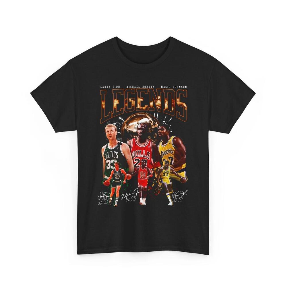 Michael Jordan Larry Bird Magic Johnson Kobe Bryant Usa Dream Team Lakers Celtic